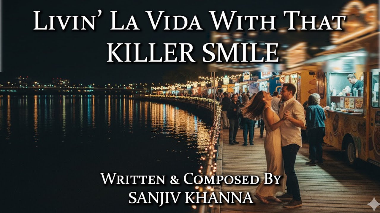 Livin’ La Vida With That Killer Smile – English Pop Song | Killer Smile Album | Sanjiv Khanna