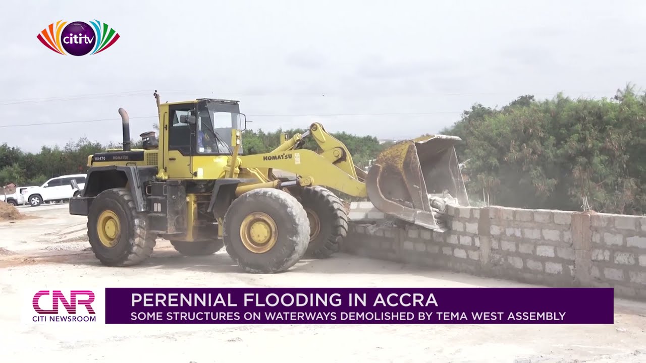 Structures on waterways demolished by Tema West Assembly | Citi Newsroom