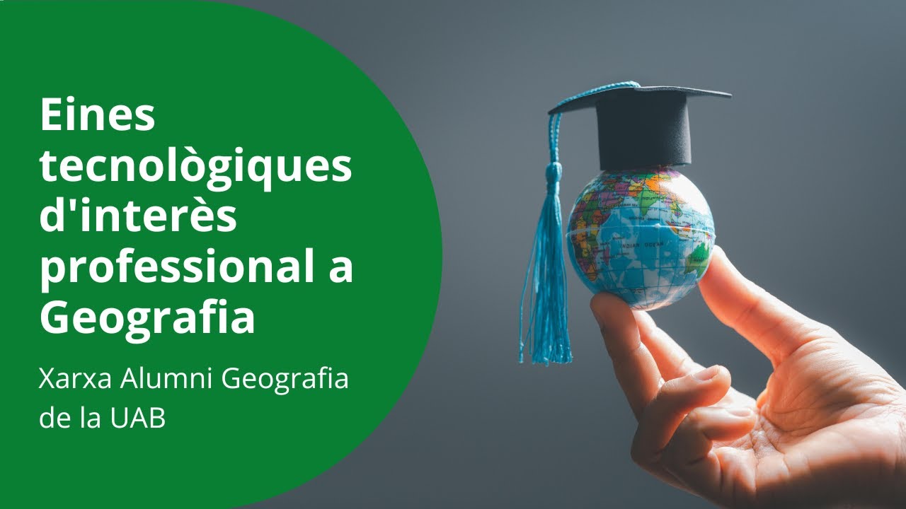 Eines tecnològiques d'interès professional a Geografia