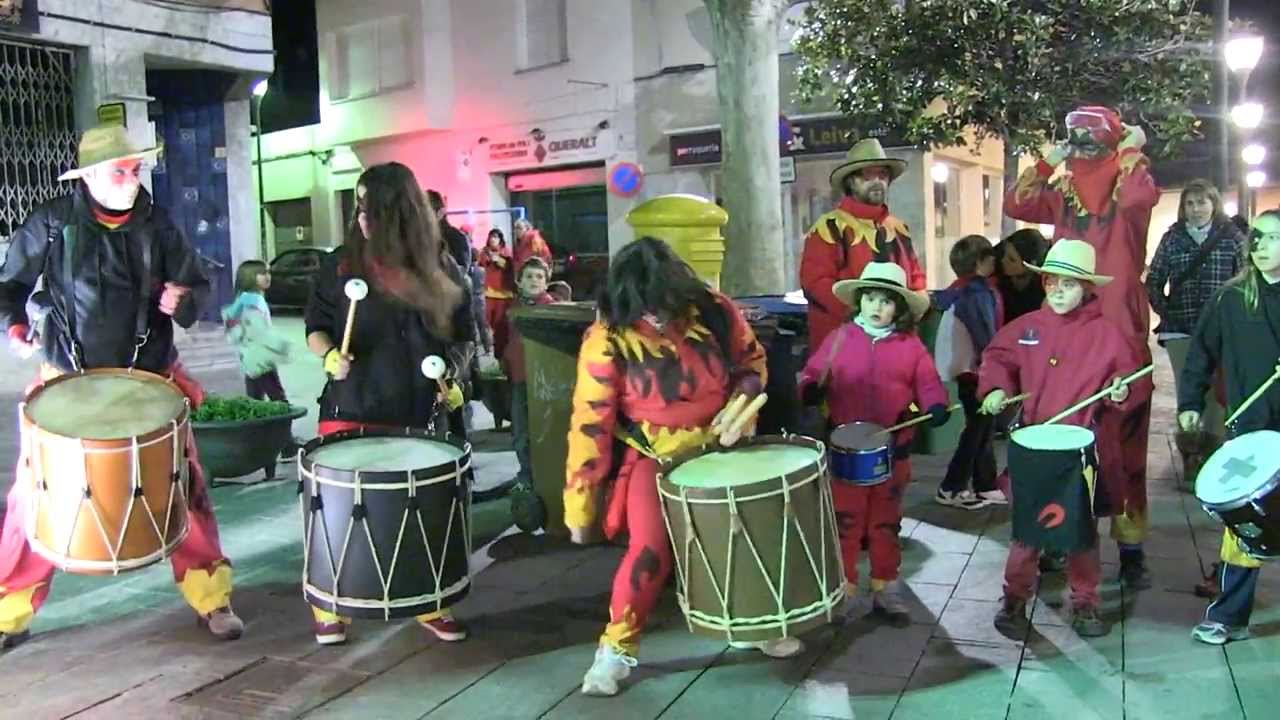 St. Sebastià'14: Batucada i Diables de la Colla del Bitxo del Torrent Mitger
