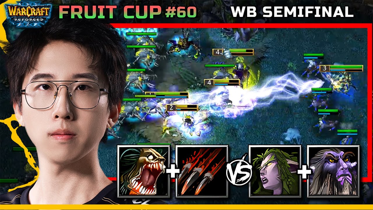 Warcraft 3 | eer0's TOTAL DOMINATION of Colorful | Undead vs. Night Elf