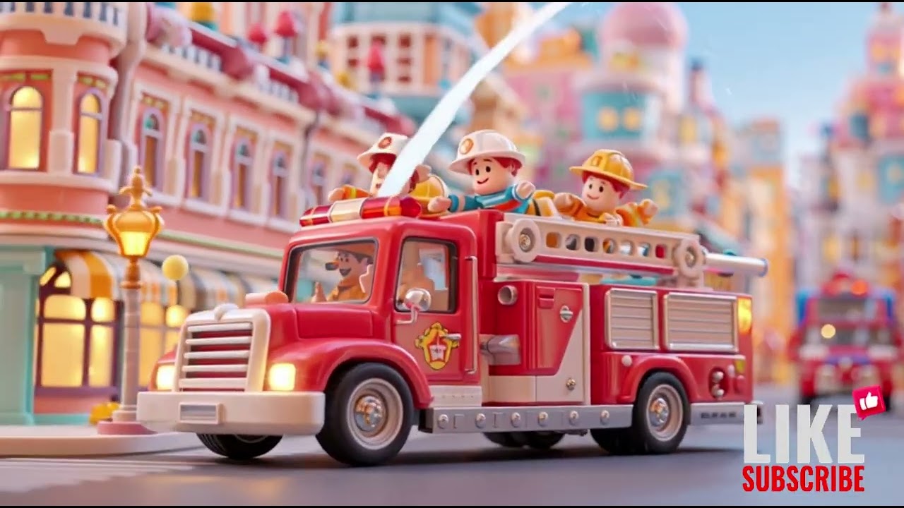 🚒🔥 เพลงเด็ก: “รถดับเพลิงฮีโร่”