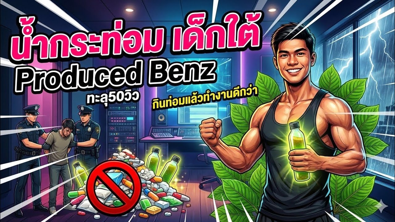 น้ำใบกระท่อม เด็กใต้ Produced BenzKIS