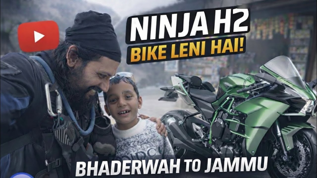 BIKE KI LIGHT NE KIYA PERSHAN | PLAN CHANGE | BHADERWAH TO JAMMU | AMIR TAJAMUL