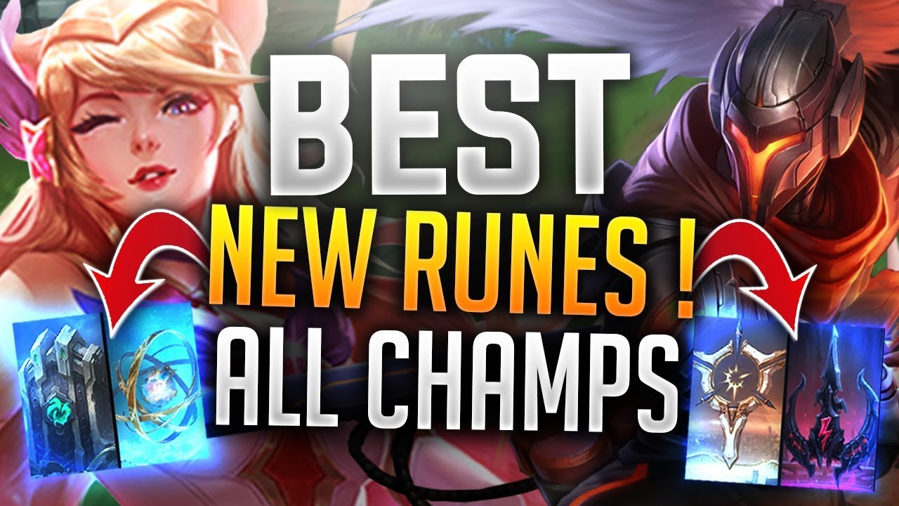 BEST NEW RUNES FOR ALL CHAMPIONS MID LANE (Zed, Yasuo, Azir etc) Runes Rework - League of Legends