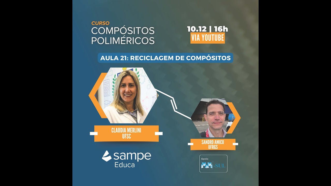 CURSO COMPÓSITOS POLIMÉRICOS #21: RECICLAGEM DE COMPÓSITOS