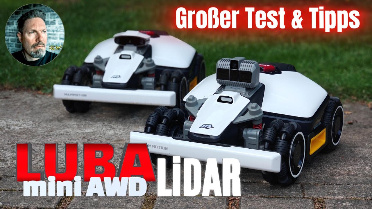 LUBA mini AWD LiDAR Mähroboter: Großer Test & Tipps