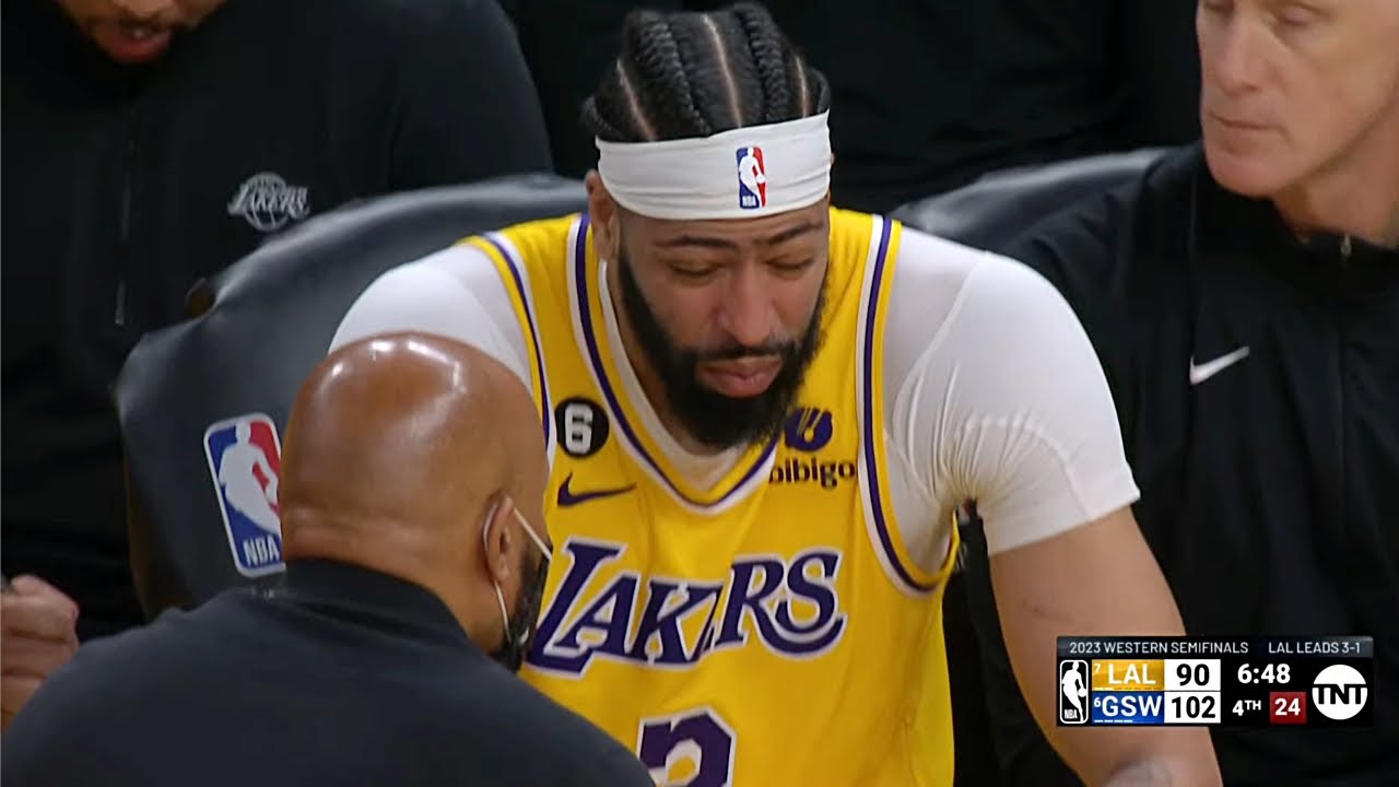 Anthony Davis Leaves in Wheelchair After Hit to the Head - Doctor Explains