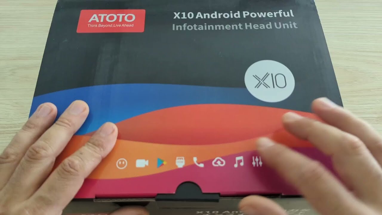 Unboxing Atoto X10 2 DIN Android 9