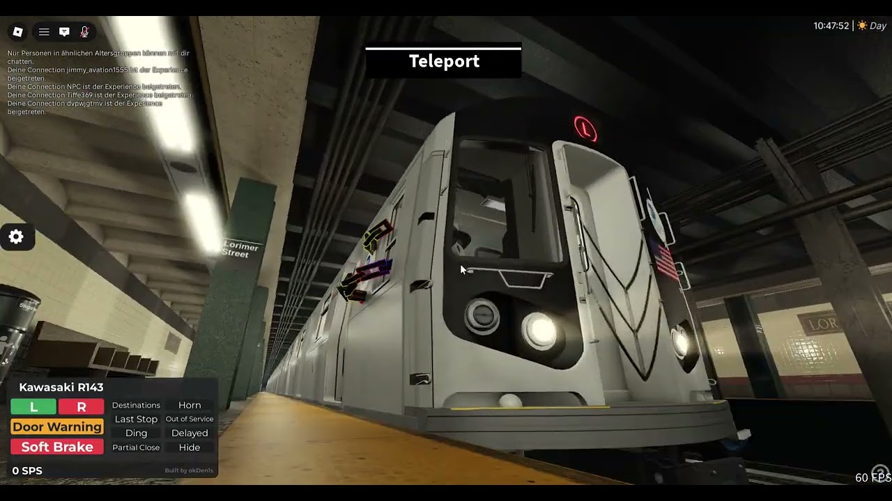 R143 (L) train from 8 av to Mrytle-Wyckoff Avs - Full ride (Sry for glitched announcements at end)