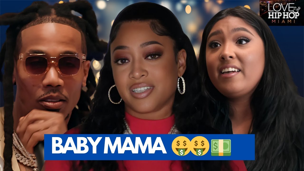 Рэпер Трина, муж и мама ребенка🤑🤑 появляются на шоу Love Hip Hop Miami, сезон 6, эпизод 5, точка ...