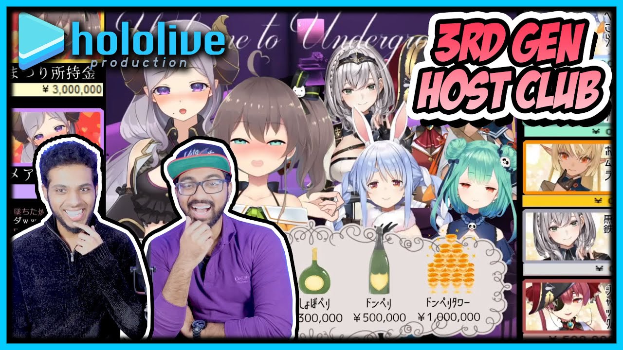 HOLOLIVE - 3RD GEN HOST CLUB REACTION: BULLIED RABBIT, CARROT OR MACE? AND NOEL X FLARE FLIRTING
