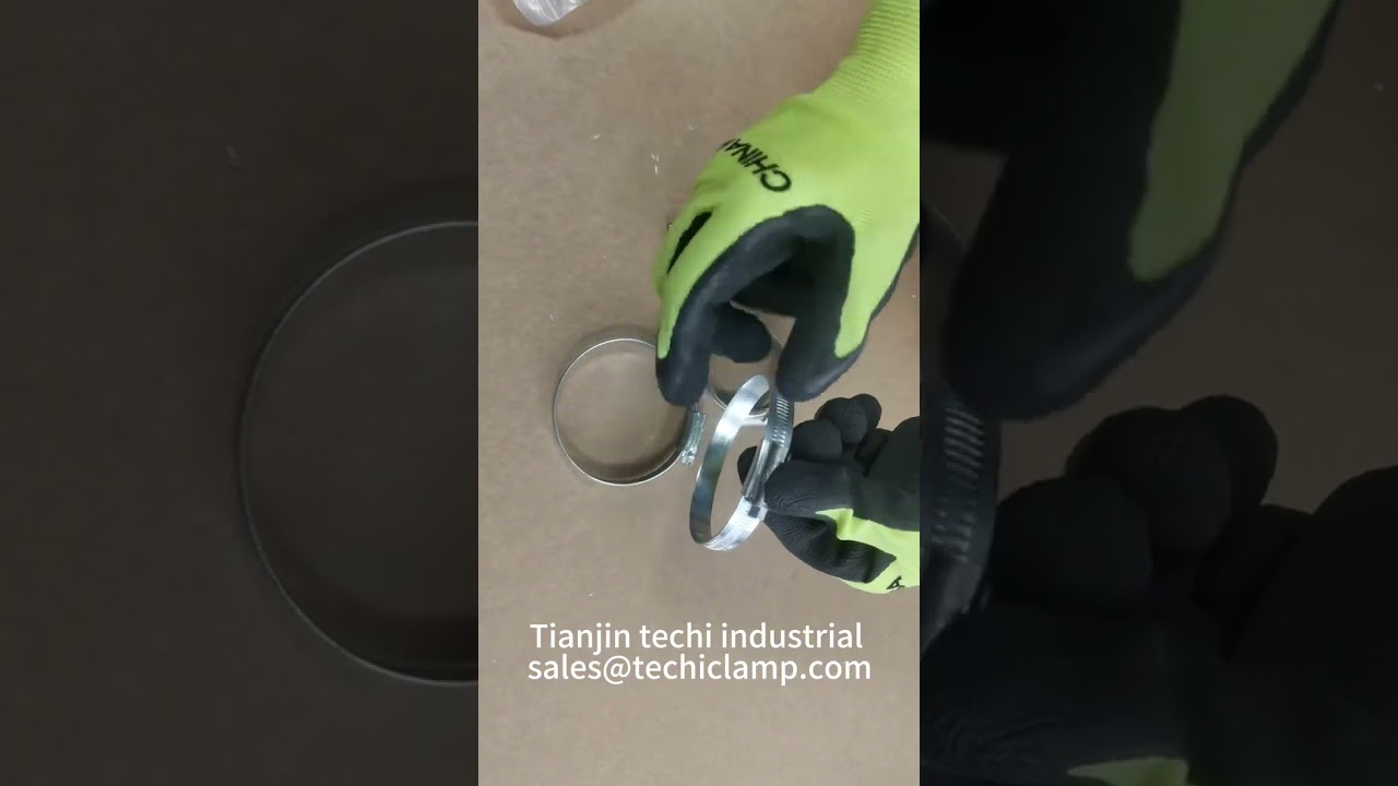 British Standard Hose Clamps: Perforated Band Design - Best for Marine & Fluid Transfer Pipes