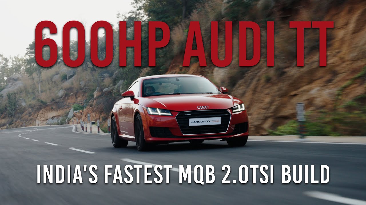 Audi TT мощностью 600 л.с. — самая быстрая сборка MQB в Индии