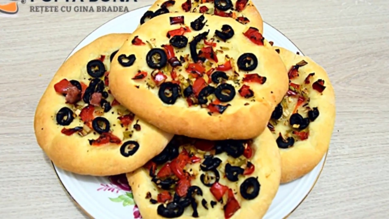 Minipizza de post | pizzette de post (reteta simpla) | Gina Bradea