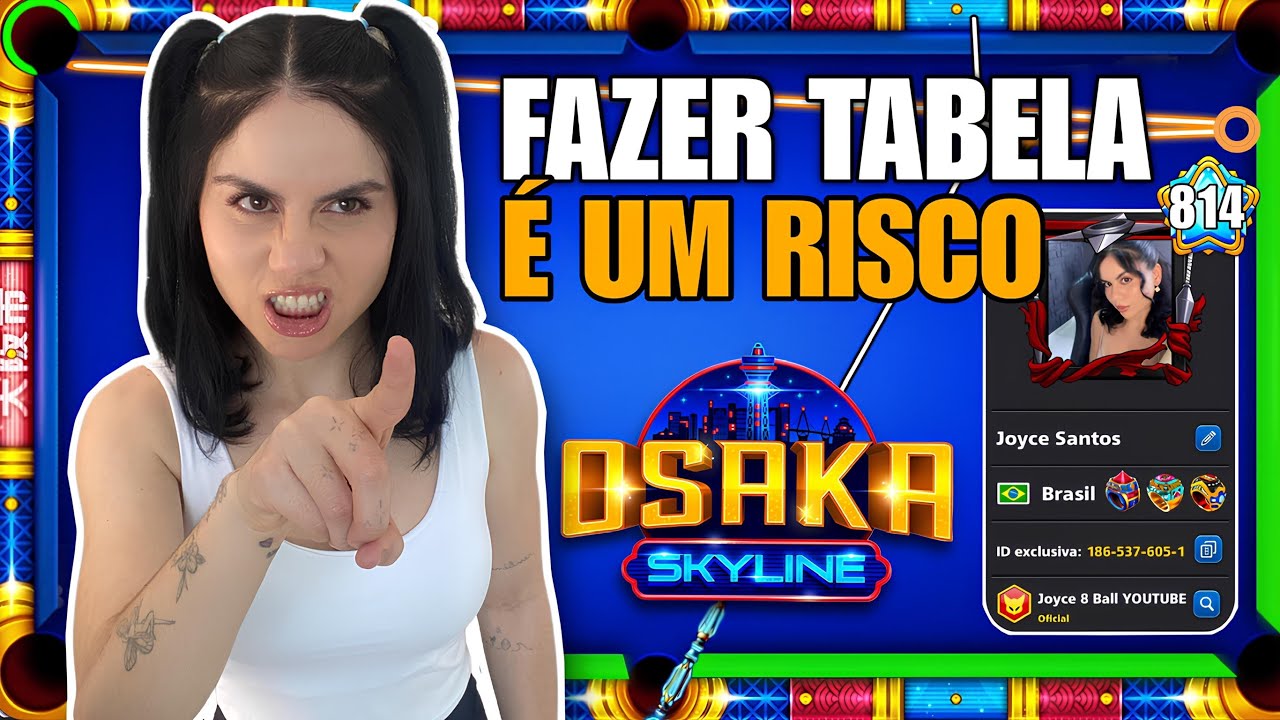 OSAKA TIRA MINHA PACIÊNCIA NO 8 BALL POOL