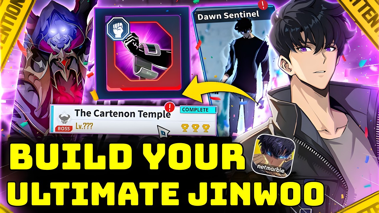 PRO TIPS TO BUILD THE ULTIMATE SUNG JINWOO IN SOLO LVELEING ARISE!