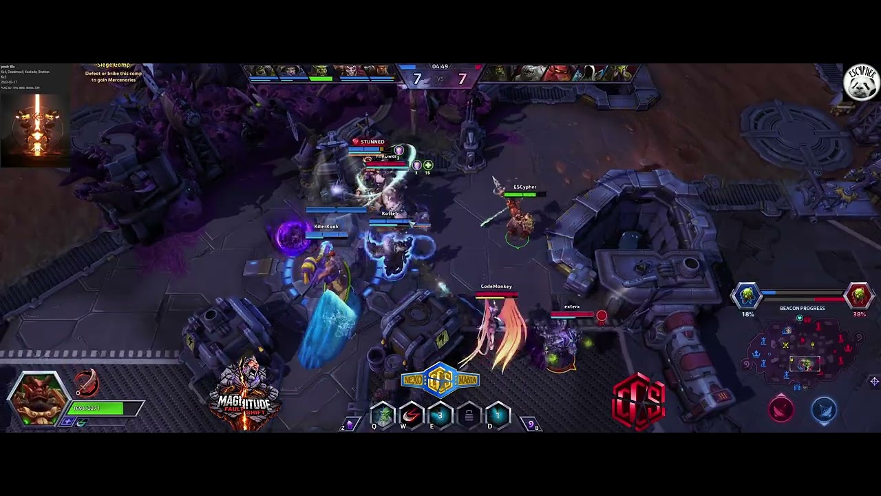 Magnitude Fault Shift SL Then Nexo Season 10 Match Vs Crimson Cyber Squad Highlights Jan 8th 2026