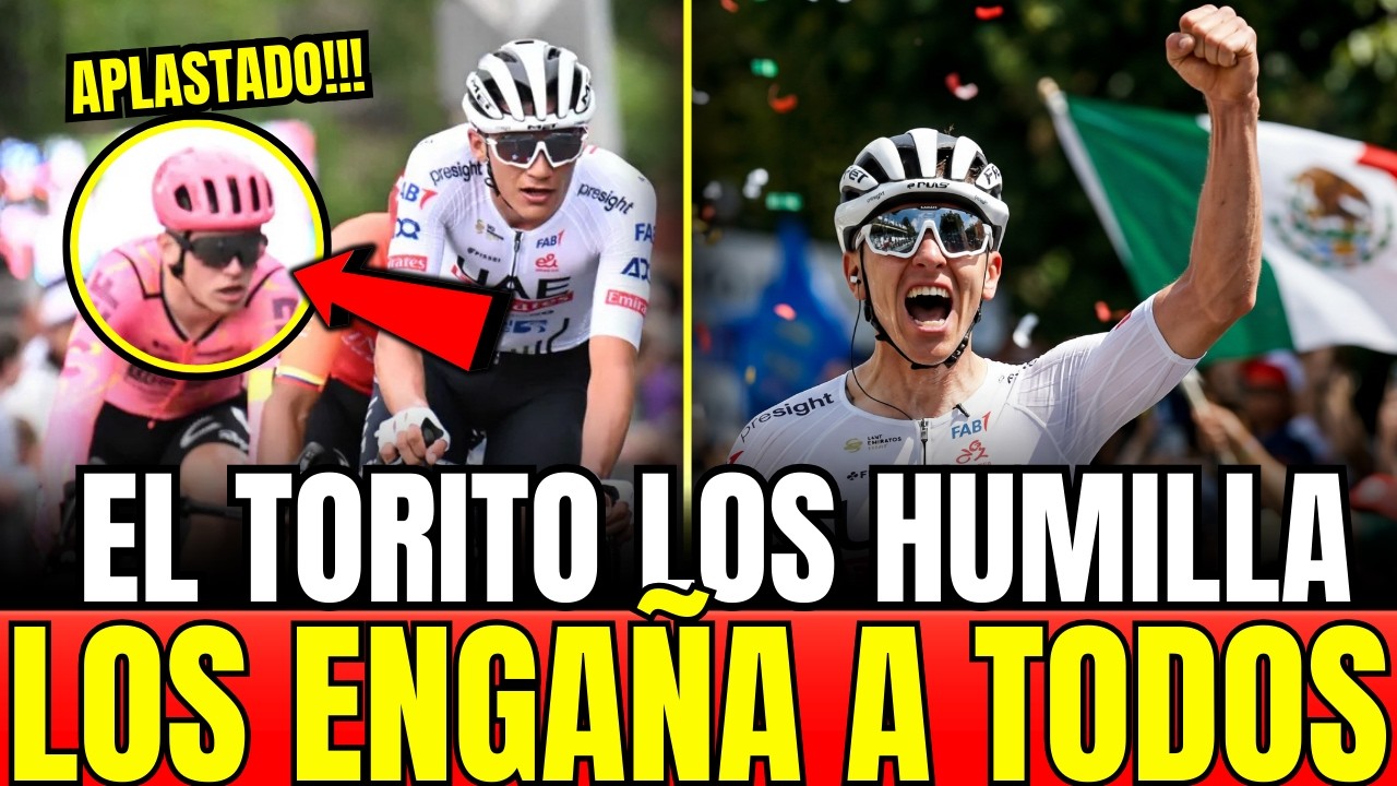 ISAAC DEL TORO HUMILLA a los MEJORES SPRINTERS en su primer WorldTour: les ROBA la etapa
