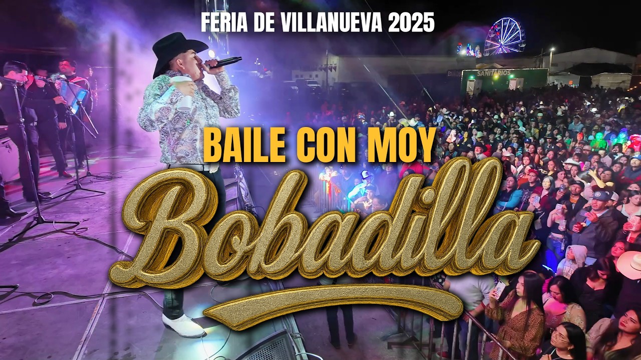 Moy Bobadilla encendió la Feria de Villanueva 2025 🔥🎡
