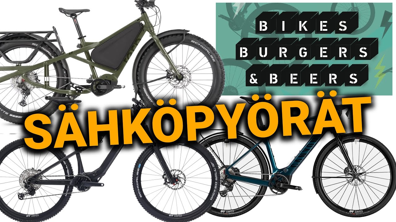 566. Sähköpyörät: Tern Orox, Caynyon Grizl ja Superior iXF @ Bikes, Burgers& Beers 2024 Fiskars
