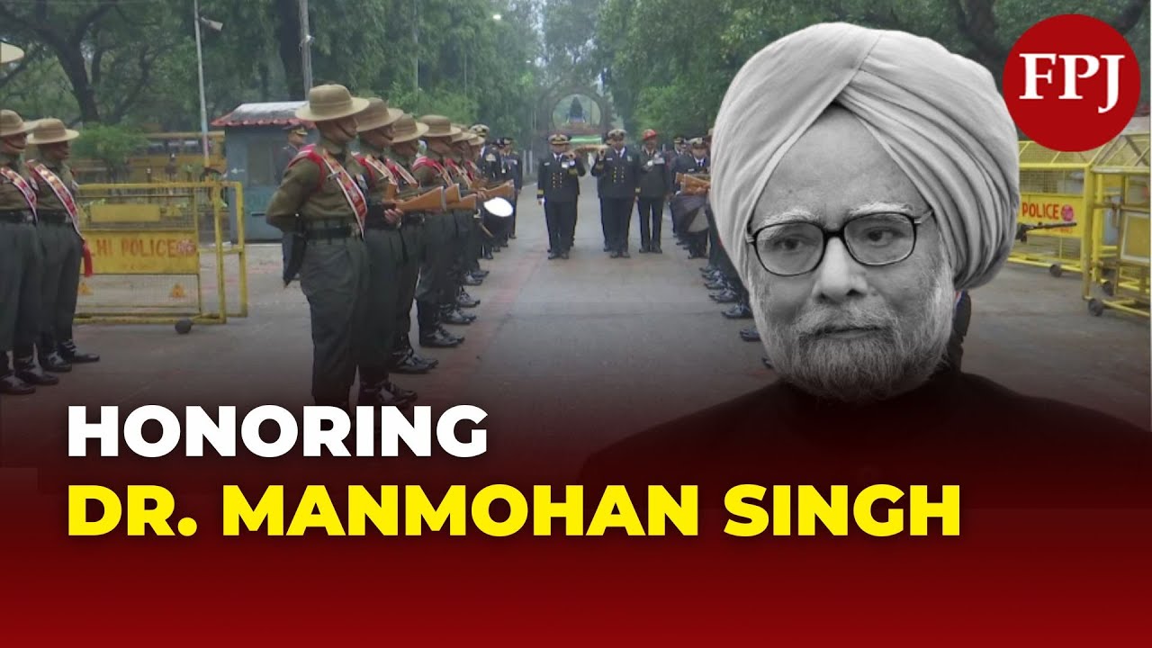 Final Farewell: Preparations Begin at Nigambodh Ghat for Former PM Dr. Manmohan Singh's Last Rites