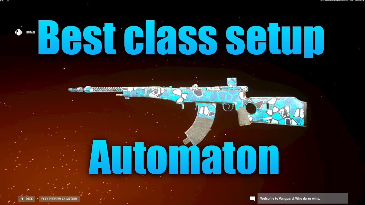 Call of Duty: Vanguard Automaton best class setup