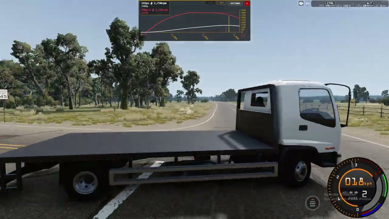 BeamNG | Hino EH700 Engine sound