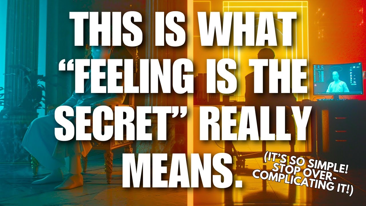 This is how to actually FEEL IT REAL (It’s easier than you think) | Law of Assumption | Attraction