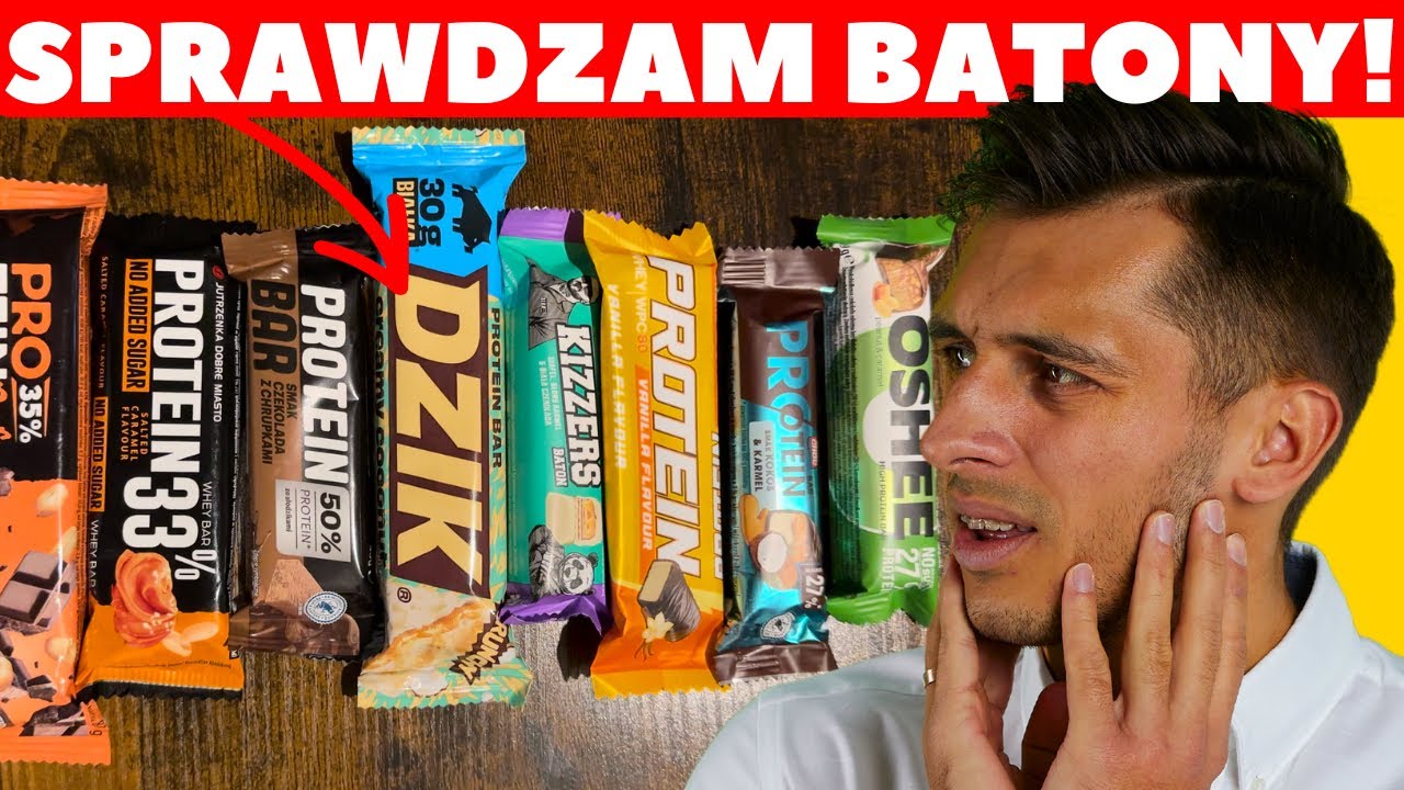 Zobacz zanim zjesz! Sprawdzam składy batonów proteinowych - który najlepszy i najgorszy?!