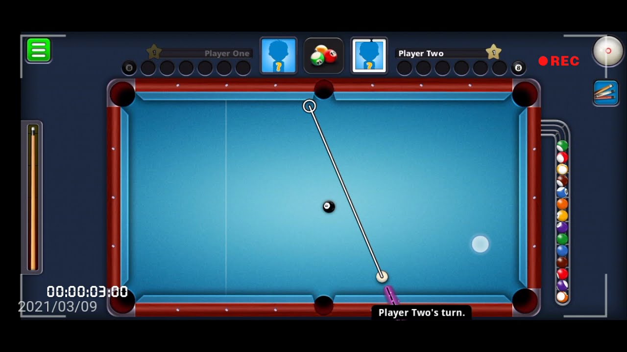 Trick shot 8ball pool pro player |shots maker|
