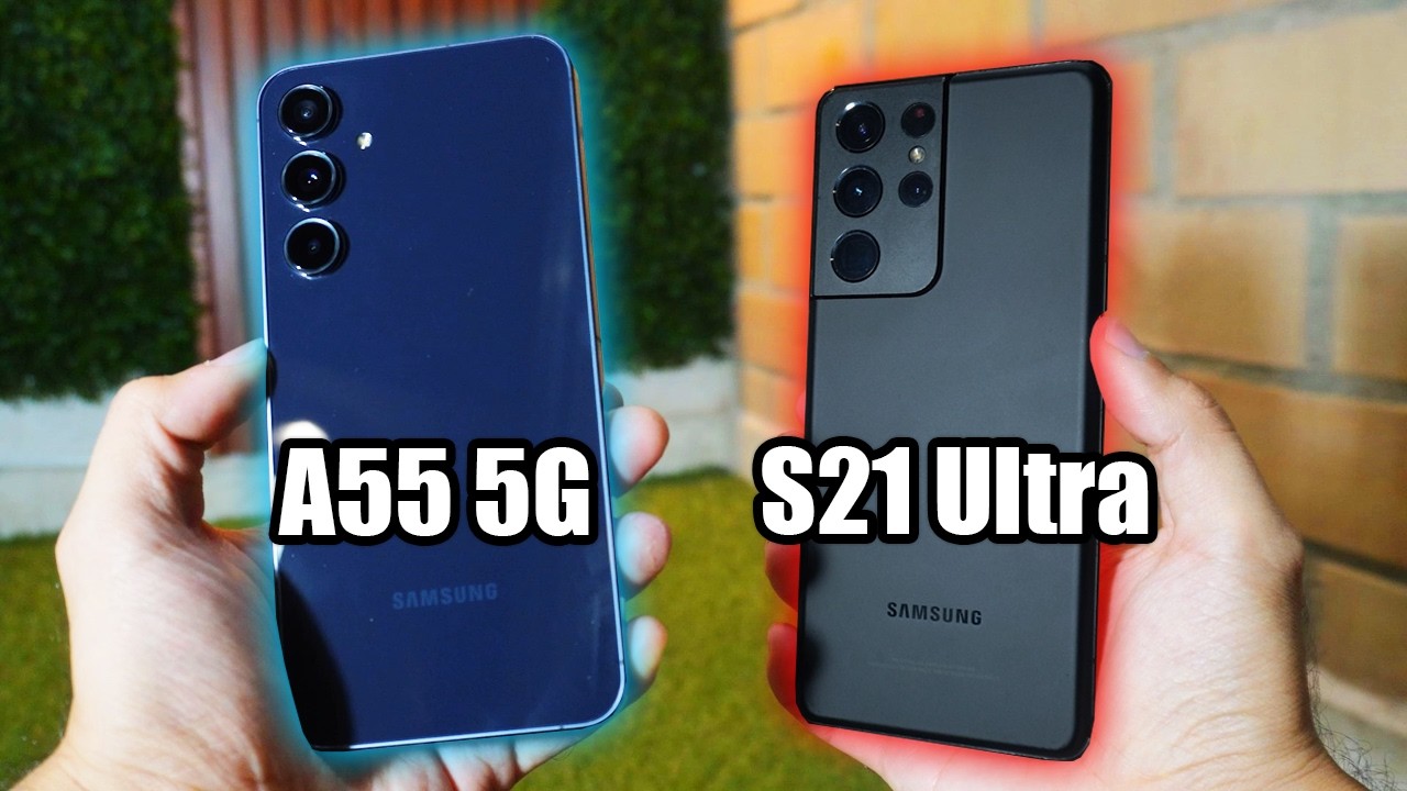 📷 Samsung Galaxy A55 vs Samsung Galaxy S21 ULTRA | Comparación de Cámaras