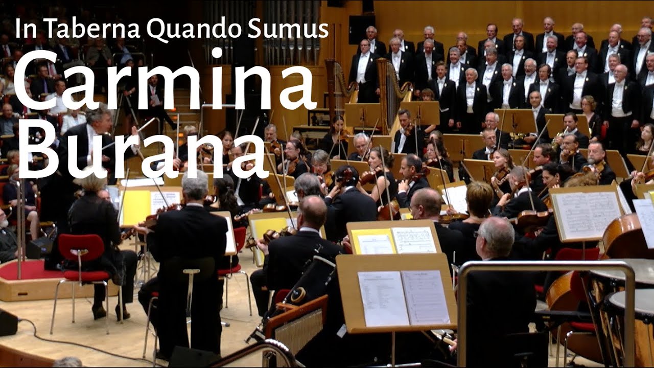 Carmina Burana: In Taberna Quando Sumus [w English subtitles] - Men’s Choir | Male Voice Chorus MVC