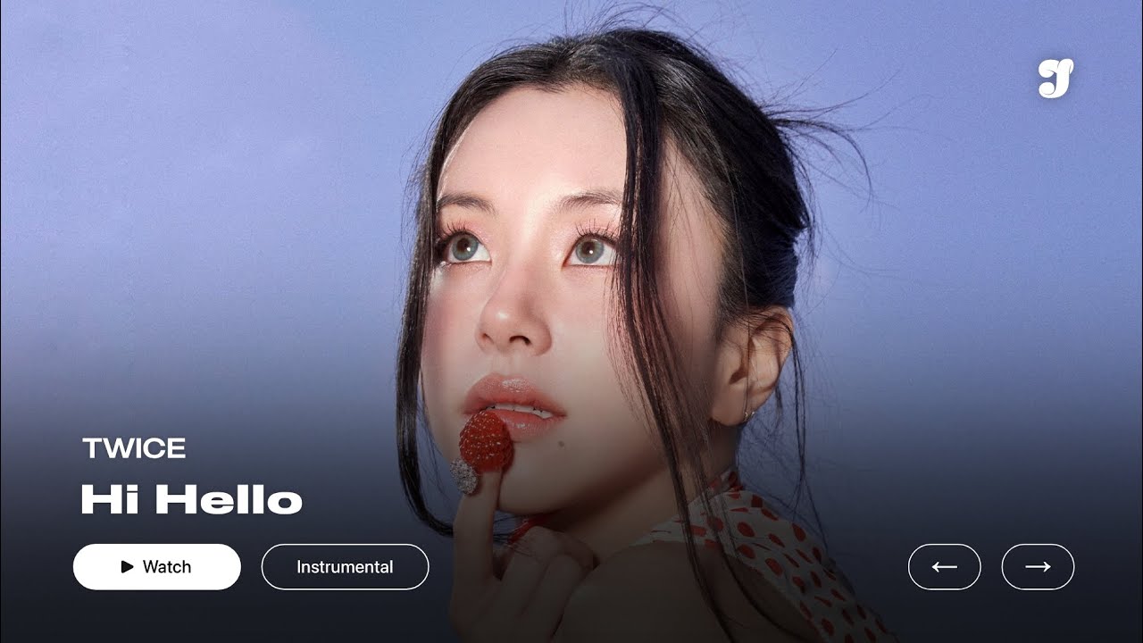 TWICE – HI HELLO | Instrumental