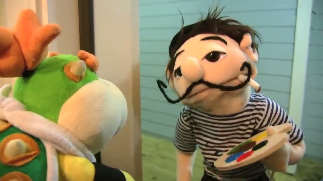SML Cilp: Bowser Junior's Painting But Its Jacques Pierre Fran&ccedil;ois Introducing  himself Part #shorts