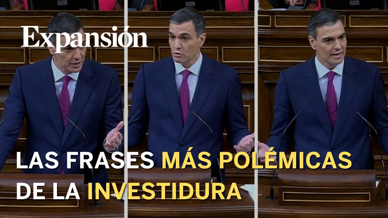 Las frases más polémicas del discurso de investidura de Pedro Sánchez