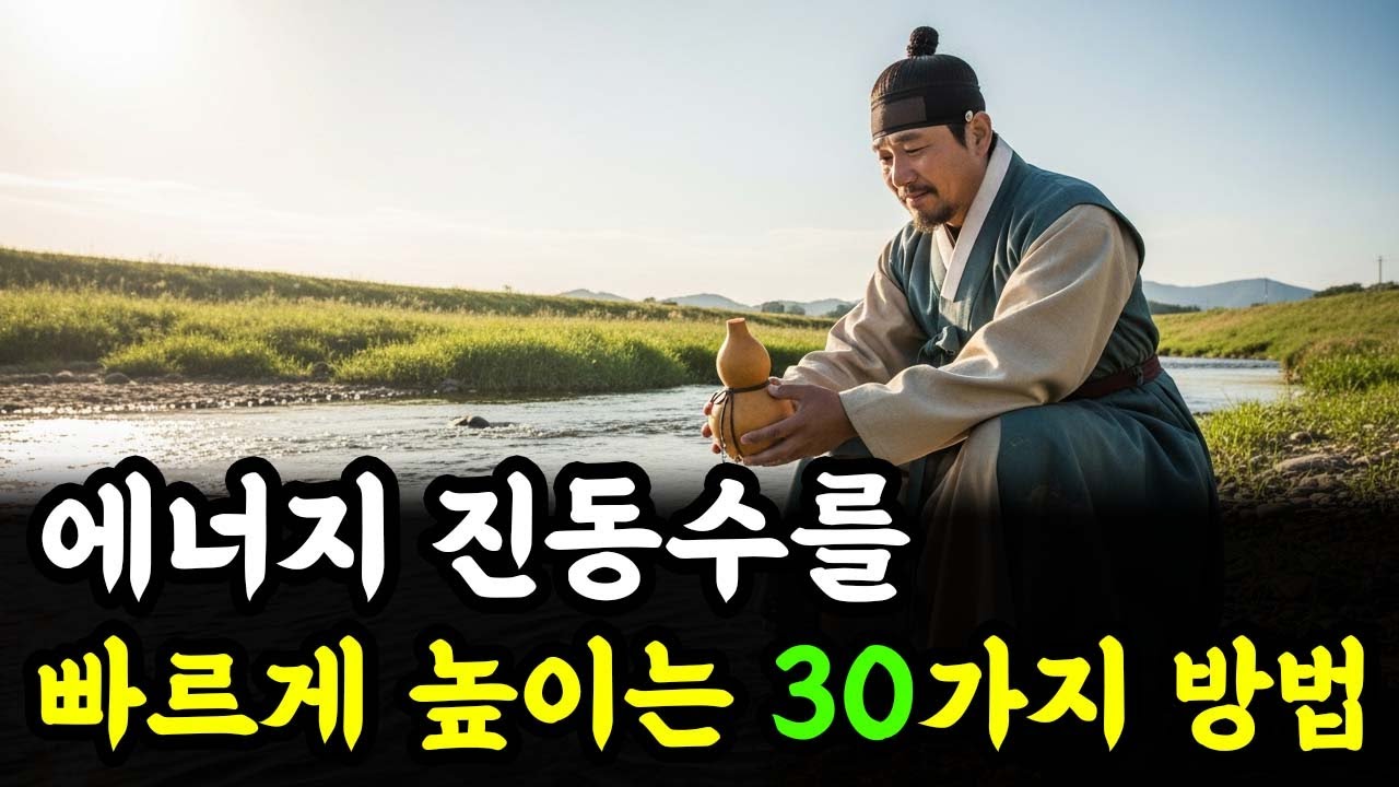 에너지 진동수를 빠르게 높이는 30가지 방법 | 인생 철학 | 고인의 가르침