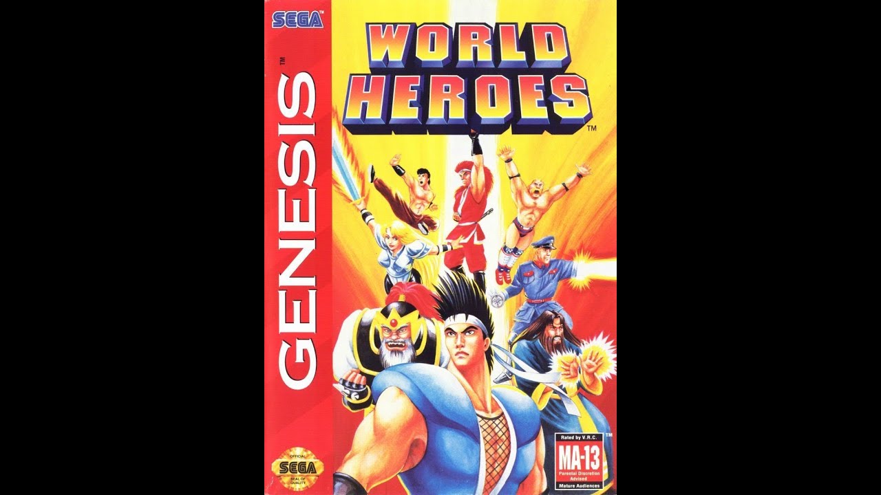 World Heroes (Genesis)- Rasputin (Death Match) Playthrough 1/3