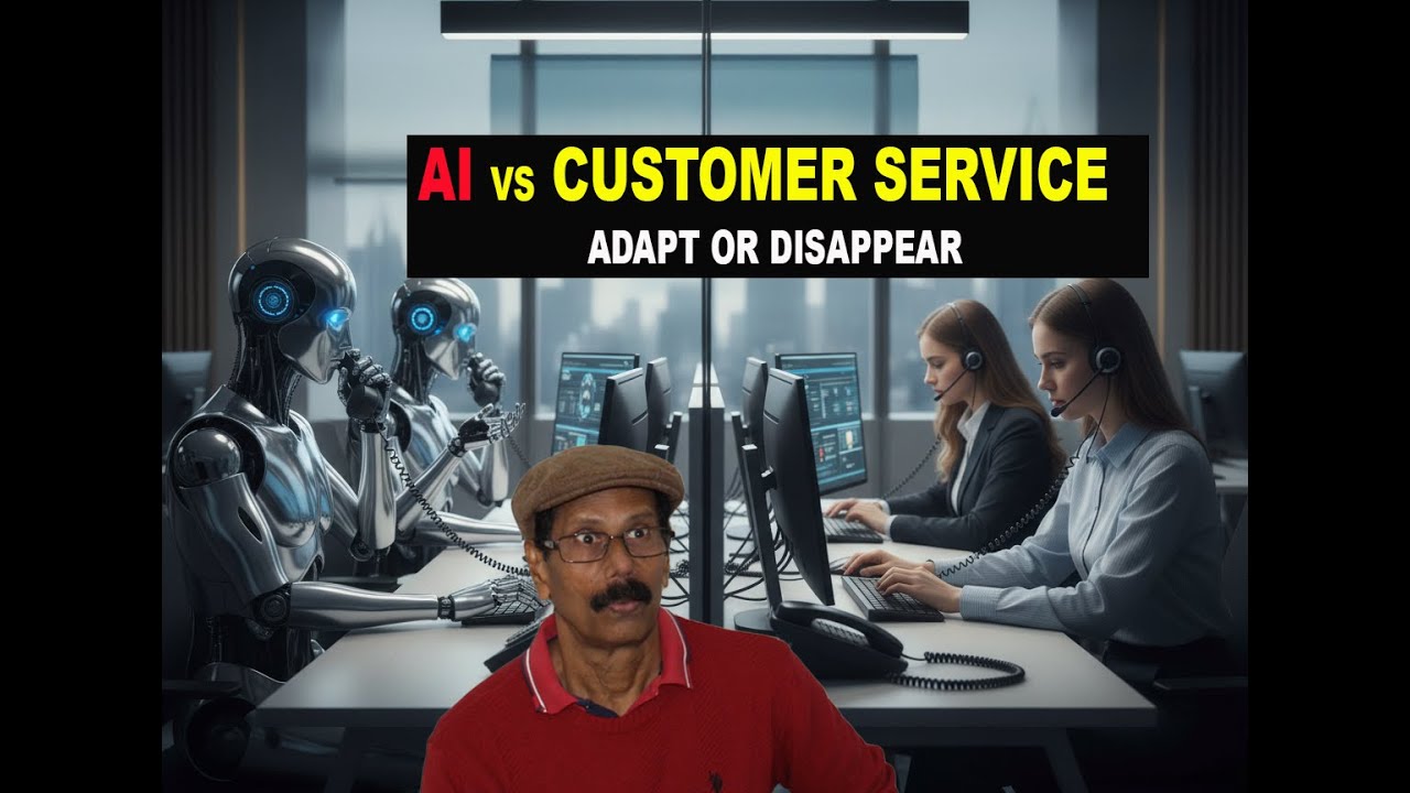 “AI vs Customer Service Jobs | A Wake-Up Call for Call Center Employees” Customer service Rep.