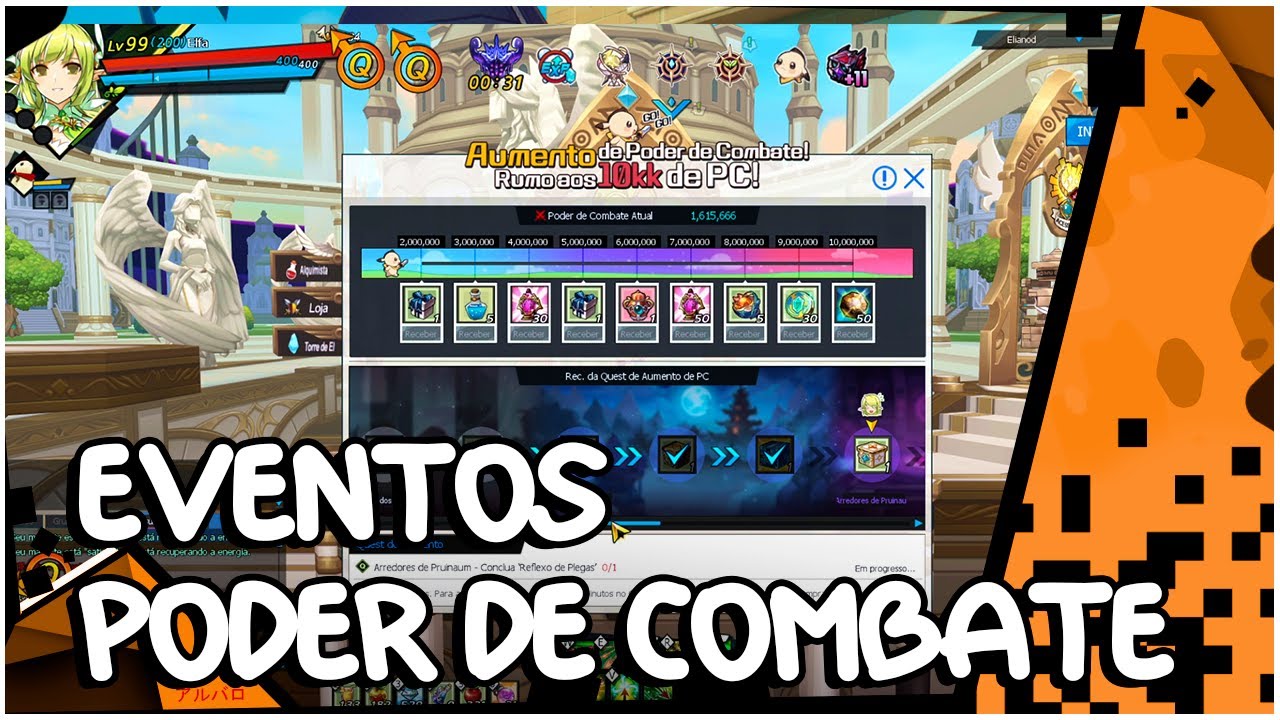 [Elsword INT] Avançando no evento de Poder de Combate!
