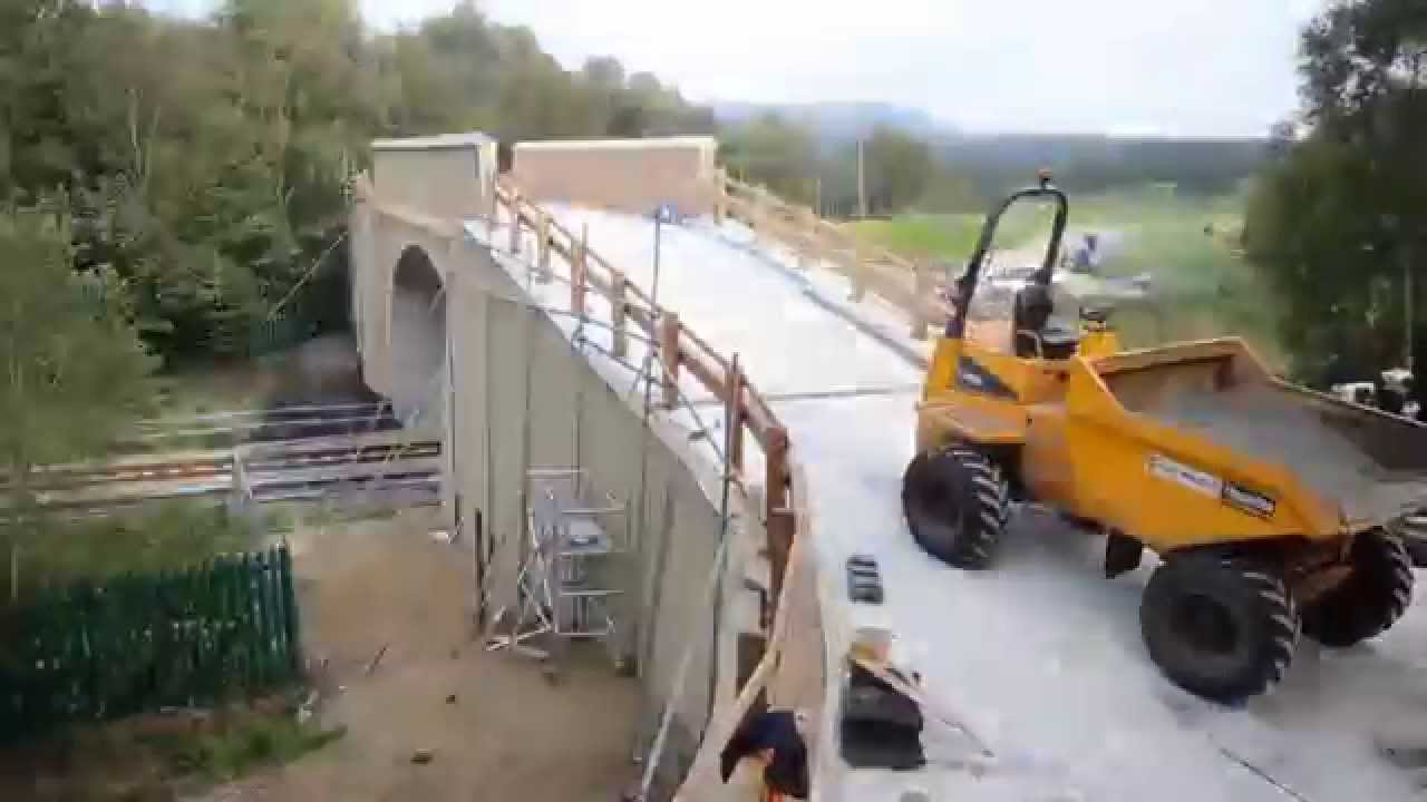 PLEASINGTON GOLF COURSE - Overbridge Construction