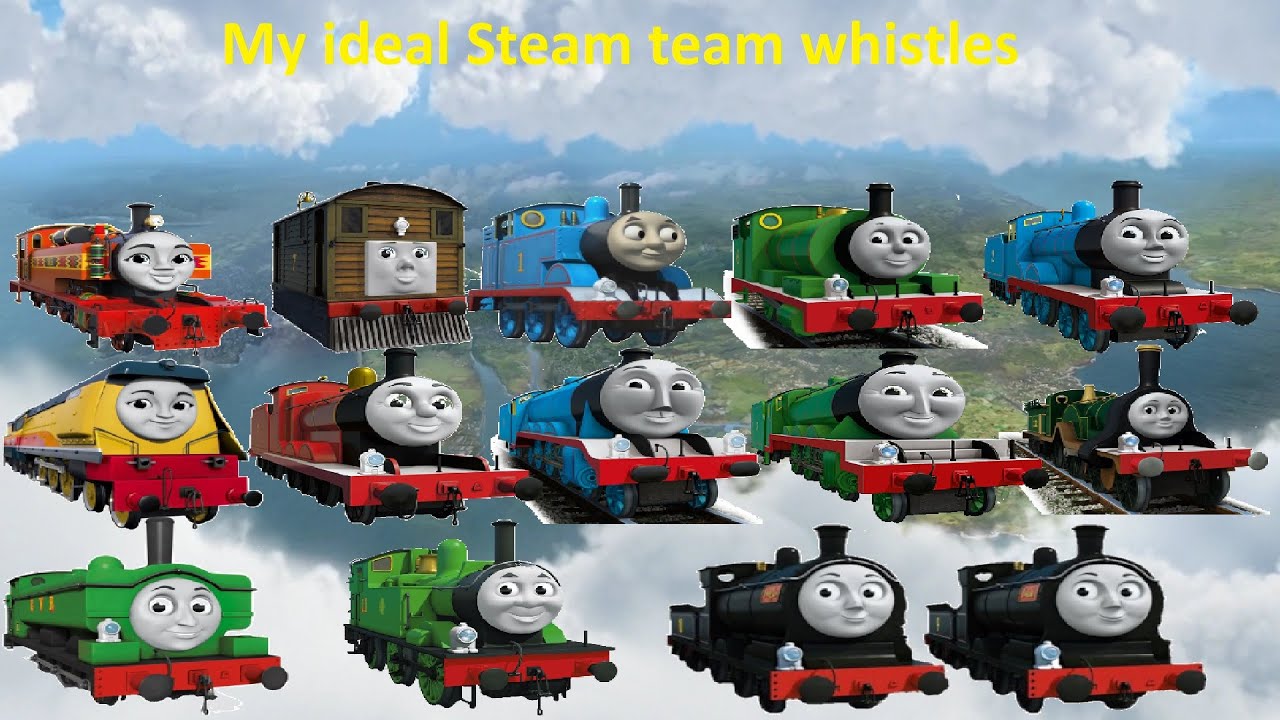 My ideal Steam team whistles (my headcanon)