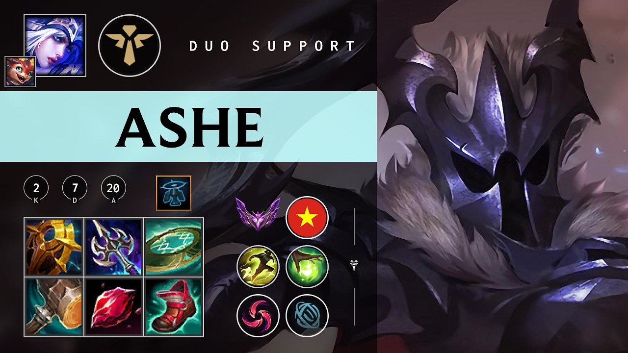 Ashe Support vs Thresh - VN Master Patch 26.04