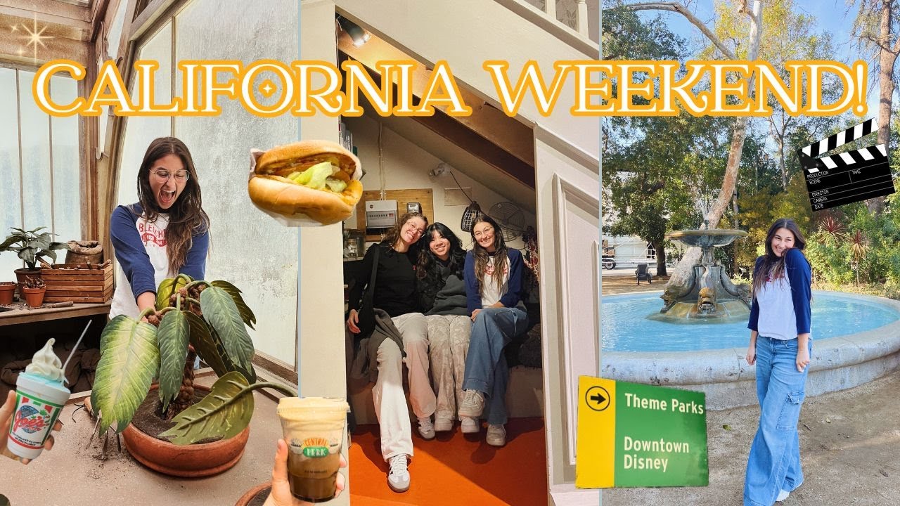QUICK TRIP TO CALIFORNIA 🎬 | Warner Bros Tour & Downtown Disney