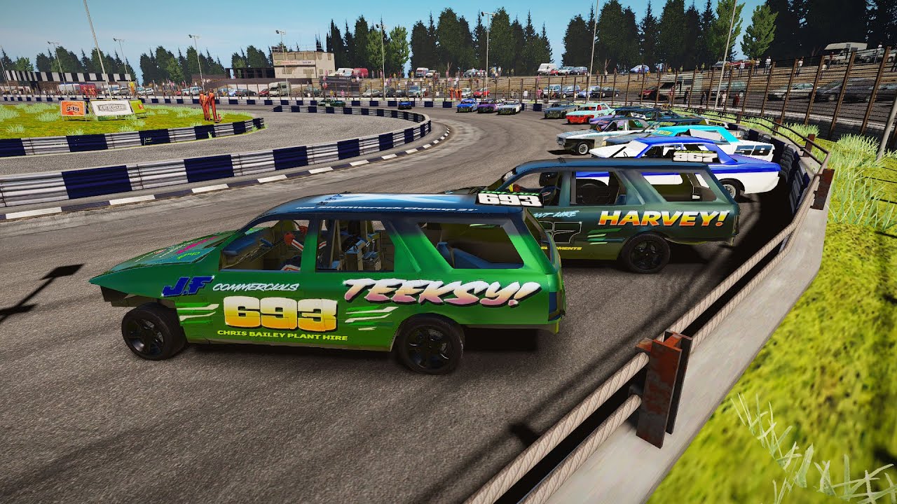 Northern Bangers Ringwood UK Open 16/10/21 - Wreckfest Online Banger Racing