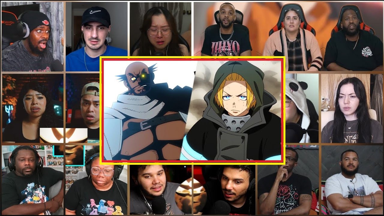 Fire Force Season 3 Episode 5 Reaction Mashup | 炎炎ノ消防隊