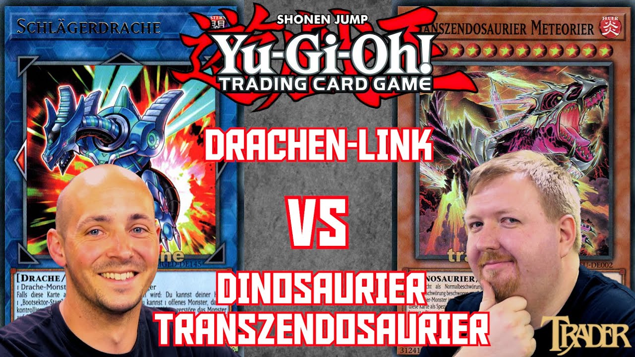 YuGiOh Dragon Link VS Dinosaur Transcendosaurus deutsch | Stream Duell 585 | Trader | Master Duel