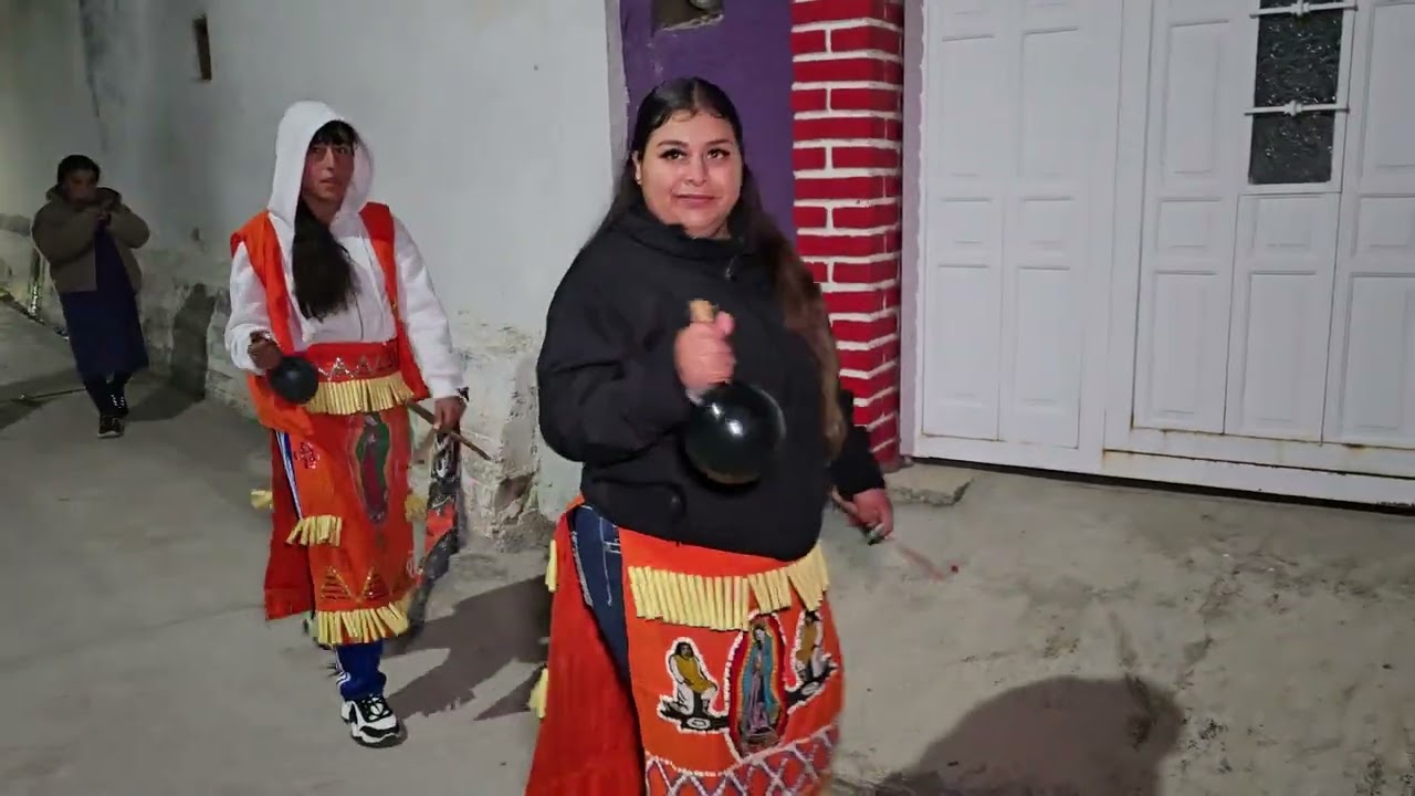 Fiesta Patronal de la Virgen de Guadalupe en la comunidad de El Saucillo Sombrerete  Prosesión 