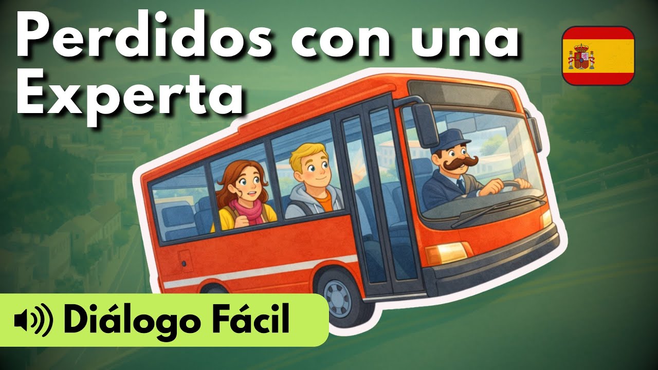 Learn Spanish with Fun Dialogues - Ep. 25: Lost with an Expert (A2)
