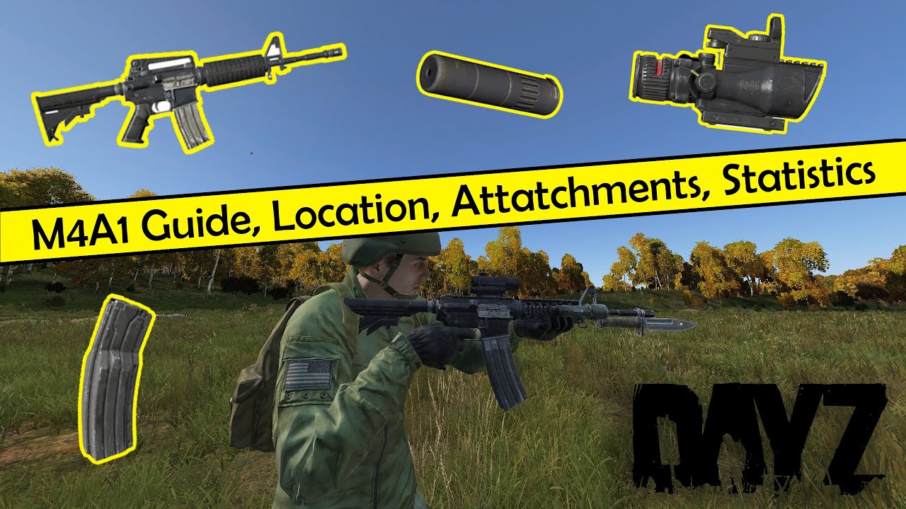 Dayz: руководство по M4A1, местоположение, модули, статистика #WeaponWednesday